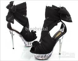High heel shoes metal paster sheepskin dress shoes red view women ...