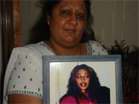 Croydon born Sabina Rizvi died in a hail of bullets in the small hours of March 2003. Now her mother has joined a campaign to stamp out gun crime. - rizvitmain_203x152