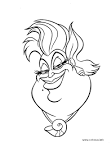 Mermaid coloring page