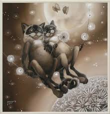 Romantic cat. Terrestrial Attraction - Nadezhda Sokolova. - db_nadezhda_sokolova-_zemnoe_prityazhenie1