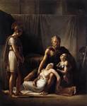 The Death of Belisarius' Wife by François-Joseph Kinsoen on friends-