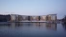 Wentworth D block in snow - via Daymix