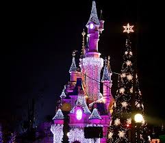 Y esta es una vista de Disney en navidades