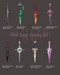 Anima: Bella's Daggers Set 1 by `Wen-M on deviantART