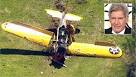 Harrison Ford injured in small plane crash at Penmar Golf Course.