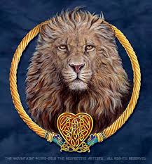 Lion Heart - a Celtic Lion by Deborah Crane-Foote - celtic_lion_heart-large