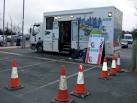 in West Street car park was offering free safety checks on child seats: - via Daymix
