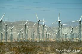 wind turbines