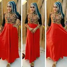 Baju muslim gamis aceh trend busana wanita masa kini | Gaya Masa ...
