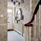 Modern Home Decorating Ideas damask wallpaper interior  design