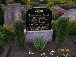 Grab von Karl Zurek (28.01.1892-08.01.1980), Friedhof Aurich-