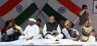 The Hindu : News / National : Sharing Anna's dais, Opposition vows ...
