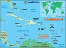 Map of St Vincent and the Grenadines - Caribbean Island Maps, St ...