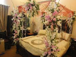 Suhagraat Bed Decoration Ideas 2016 With Flowers | Latest Fashion ...