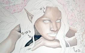 <b>...</b> Fantasy Art mit Aquarellfarben – Anleitung von <b>Rebecca Sinz</b> - Skin31