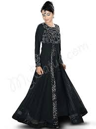 Nadia Al BouabidiBeautiful Hand Embroidered Black Party Wear ...