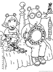 Arthur coloring page