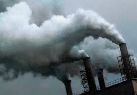 Factory and industry fumes