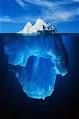 Fake iceberg photo