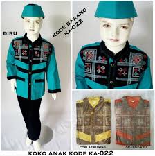 Model Baju Koko Anak Terkini » Mukena Cantik | Baju Muslim | Hijab ...