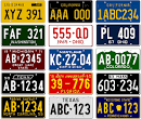 Besides a license plate,