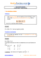 Equations produits (second degré) - cours de 3ème