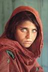 Afghan Girl With Green Eyes