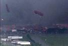 Dallas Tornado Tossing Semi-Truck Trailers (