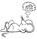 Mouse coloring page