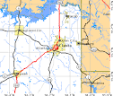 Atlanta, Texas (TX 75551) profile: population, maps, real estate ...