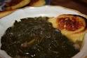 Deep South Dish: Southern Collard Greens with Ham Hocks and Hoecakes