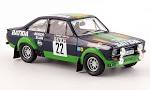 Ford Escort MK2 BDA No.22 Batida Janner Rally 1980 Trofeu diecast