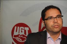 Gustavo Santana, hoy ha sido reelegido secretario general de la UGT de Canarias, ha anunciado que los sindicatos convocarán una huelga general porque ... - jg-Gustavo-Santana-eleccion-secretario-UGT