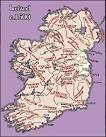 Life in Elizabethan England: Maps - Ireland 1500