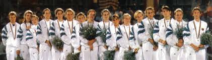 Deutsche Damen-Hockey-Nationalmannschaft, Silbermedaille Olympische Spiele 1992 in Barcelona (Susanne Wollschläger, Caren Jungjohann, Tina Peters, ...