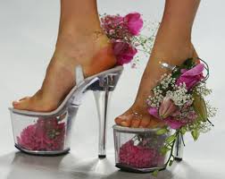 flowery platform-shoes | Chitra Raj : Unedited