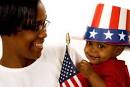 By Lauren Pollack. presidents day mom with baby patriotic - Presidents-Day-500