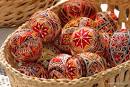 Romanian Easter Traditions - Painted Eggs Copyright Dinu Lazar - www.