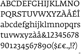 Identifont - Fedra Serif A - FedraSerifABook