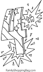 Fourth Of July coloring page