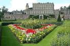 edged with box hedging and filled with catnip and seasonal planting." - via Daymix
