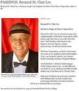 Singer Bernard S
t. Clair Lee o ...