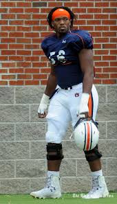 Freshman Avery Young feels right at home as Auburn\u0026#39;s right tackle ... - 11532497-large