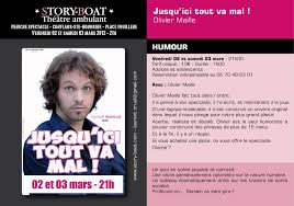 Jusqu\u0026#39;ici tout va mal, le one-man-show d\u0026#39;Olivier Maille à bord du ... - maille_flyer_web