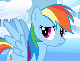 Sad Rainbow Dash