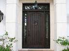 Jeld-wen Custom Fiberglass Door with clavos and speakeasy. | Gallery