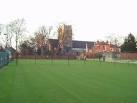 The grass courts at Chapel Allerton LT&amp;SC on a January afternoon, - via Daymix