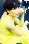 It is called 'Hello Sunshine' in neon yellow lace from their ... - Dannii-Minogue-1