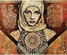 arab woman, 2007 8 x 10 feet