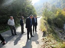 Foto: Suprare drum Valea Viseului
